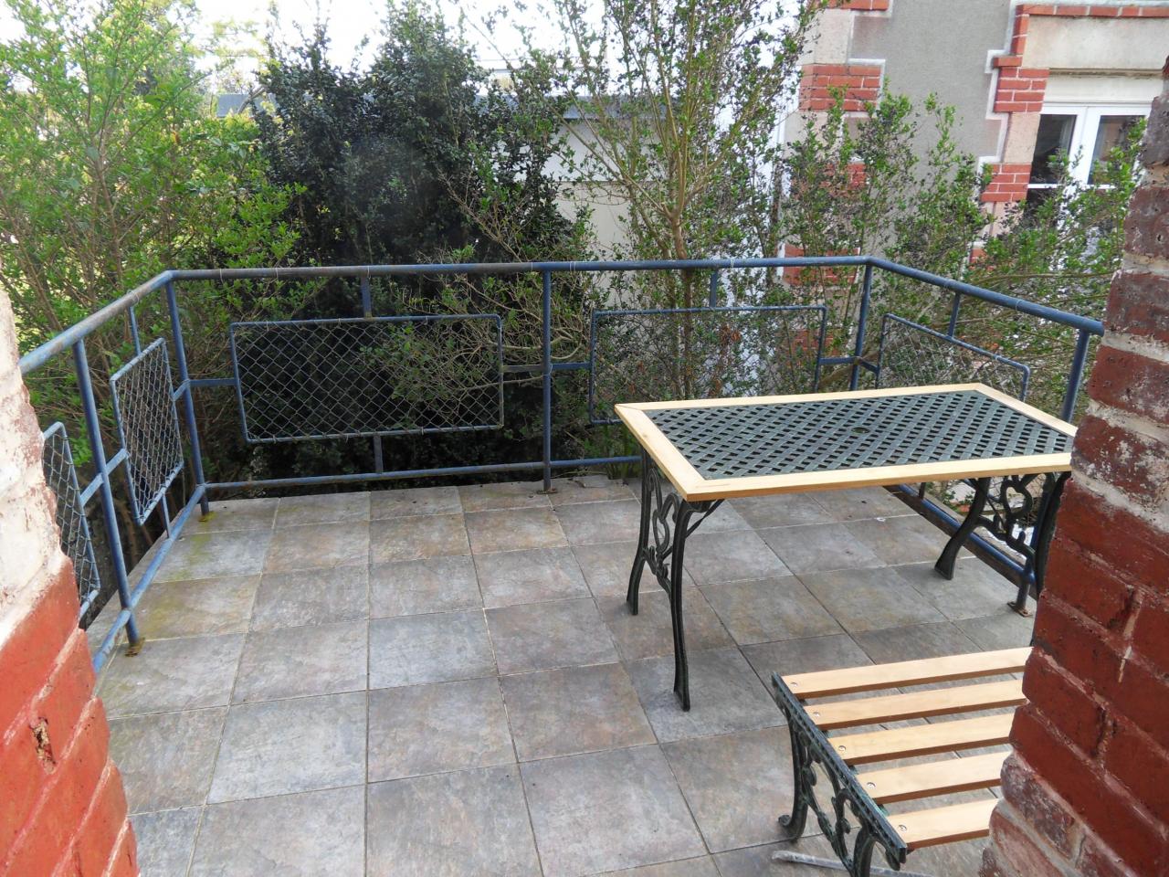 Terrasse chambre double